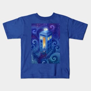 Space Tea Time Kids T-Shirt